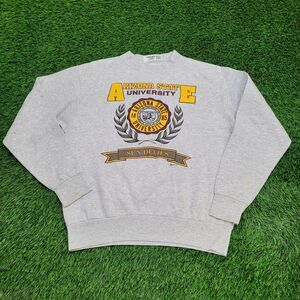 Vintage 80s Arizona State Sweatshirt L/XL 22x26 Gray